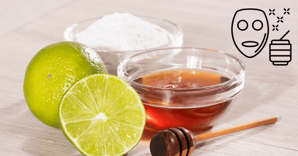 Lemon and Honey Brightening for natural skincare