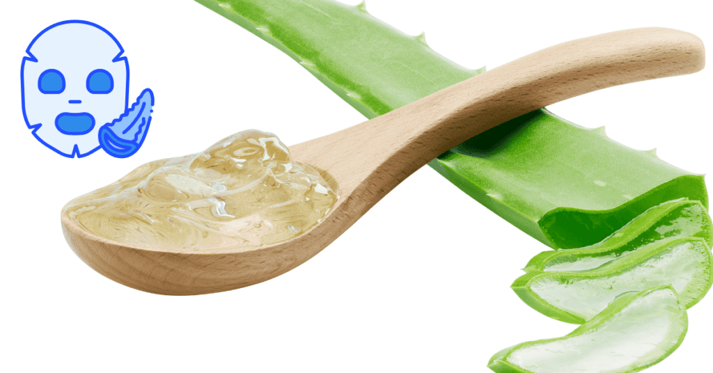 aloe vera face mask for natural skincare